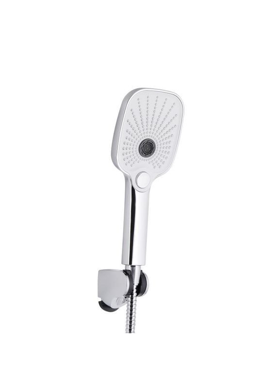 Змішувач для ванни Gemini (з душовим гарнітуром) QTGEM259CRW45683 Chrome/White Qtap (320772889)