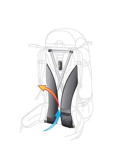 Рюкзак Aircontact Lite 32+5 л 4340118 7403 Deuter (318440793)