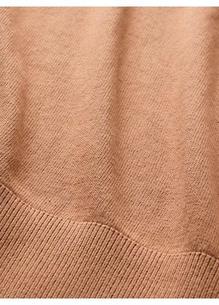 Светло-коричневый демисезонный свитер мужской m, camel hair brown (светло-коричневый) Gap