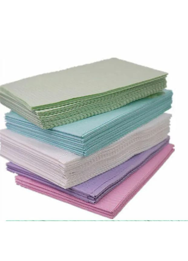 Серветки двошарові текстуровані, лілові (500 шт/уп.), Sanorma Україна (359479213)