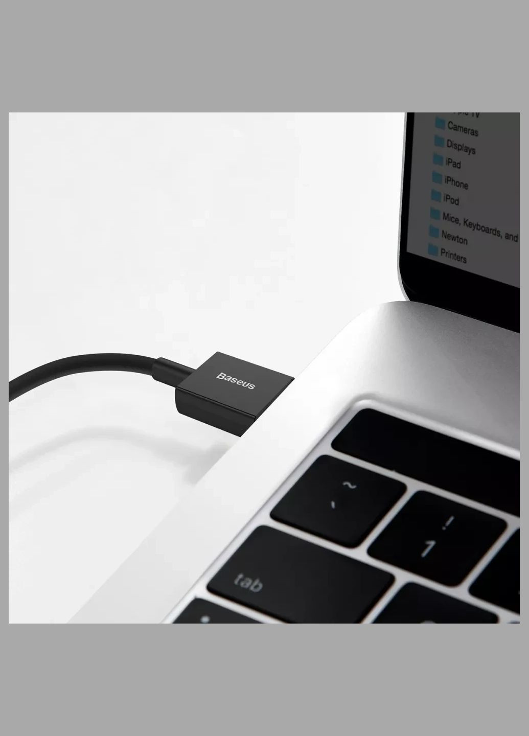 Кабель Superior Series Fast Charging Type-C PD 66W (2m) CATYS-A01 Baseus (368698383)