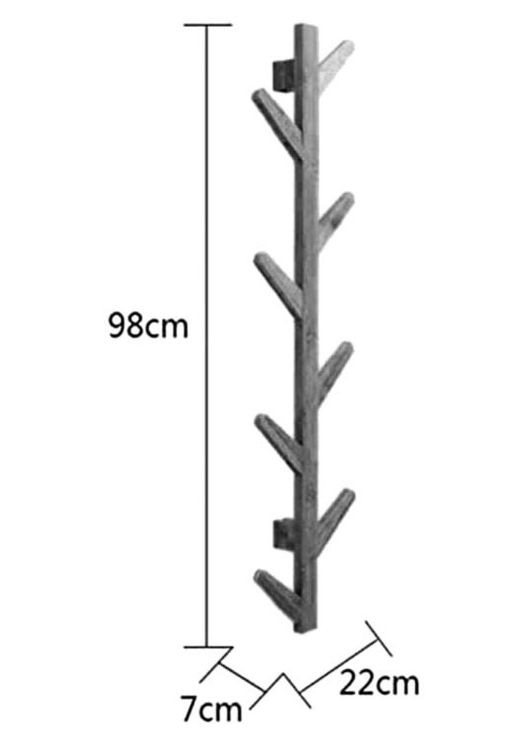 Вешалка для сумок из дерева Маркал 8 капучино (ВСУ-806409) No Brand (327846415)