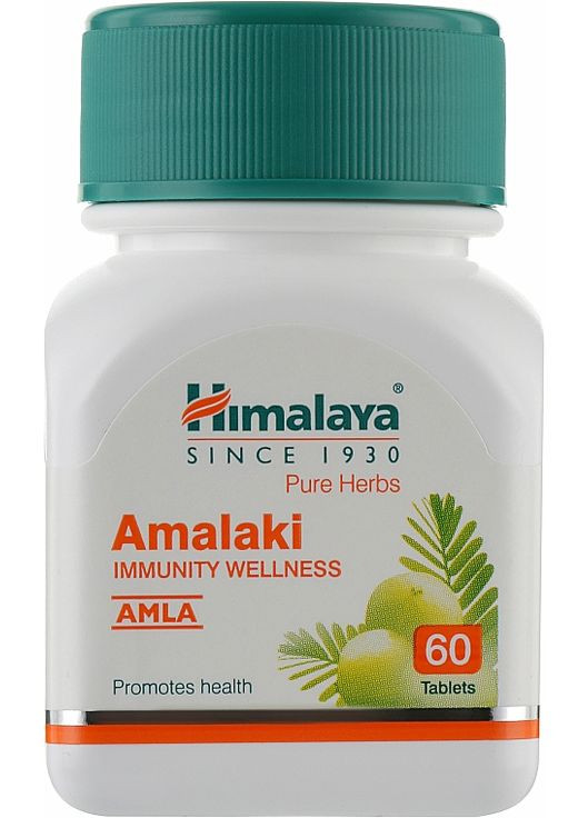 Харчова добавка "Амла" Amla C Amalaki 60шт (1052949-106370) Himalaya Herbals (368609776)