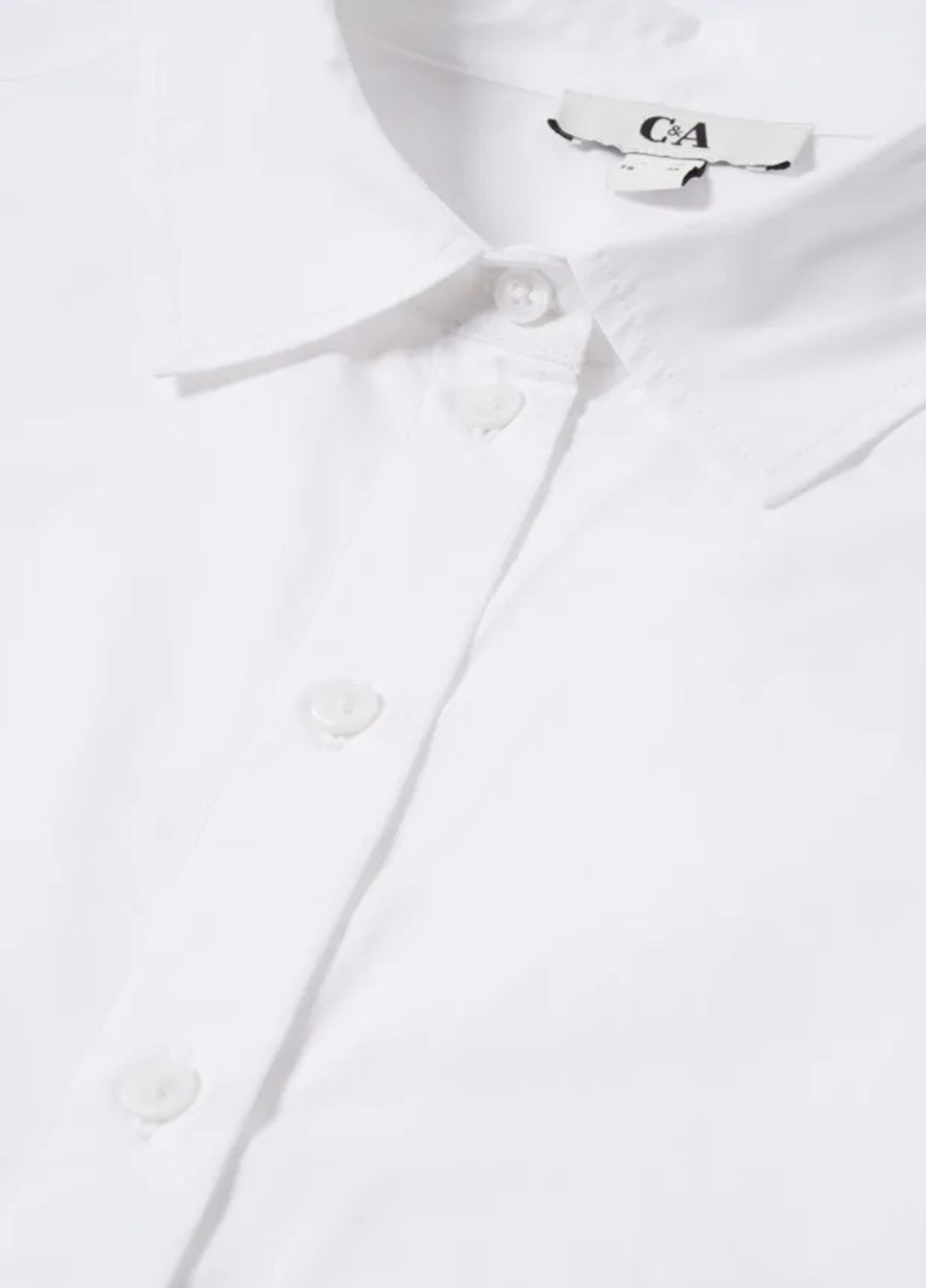 Белая летняя блузка C&A