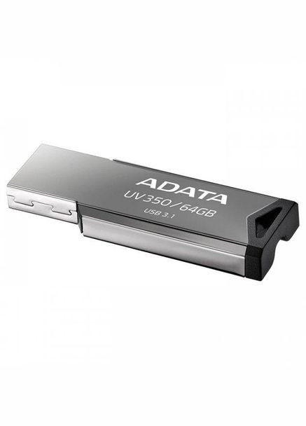 Флешка USB 3.1 UV 350 64 Gb серебристая ADATA (280916204)