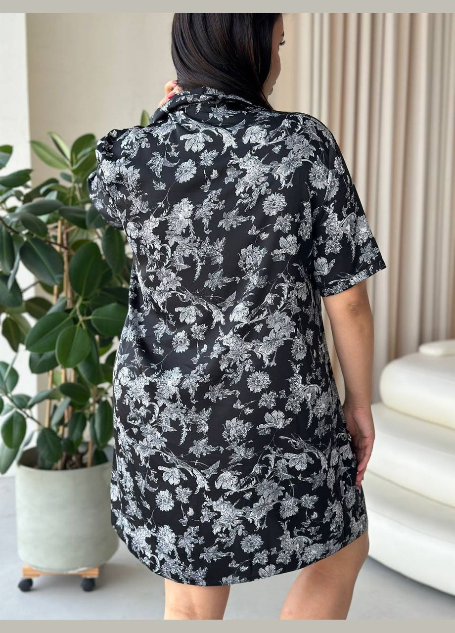 Халат женский шелковый No Brand (302805513)