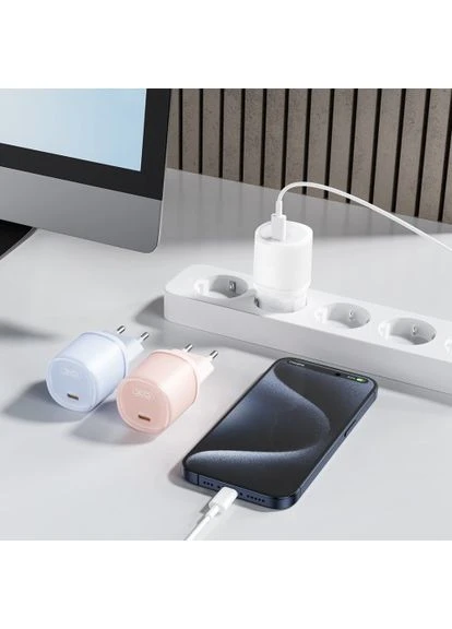 Сетевое зарядное устройство L143(EU) PD20W Single USB-C Charger XO (389206986)
