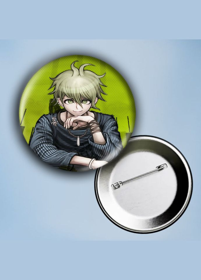 Значок на булавке Аніме Данганромпа #8 металевий 56 мм No Brand (304508143)