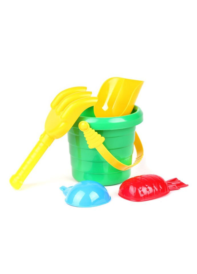 Іграшка "Набір Карапуз" 2841TXK для ігор з піском Зелений ТехноК (300386355)
