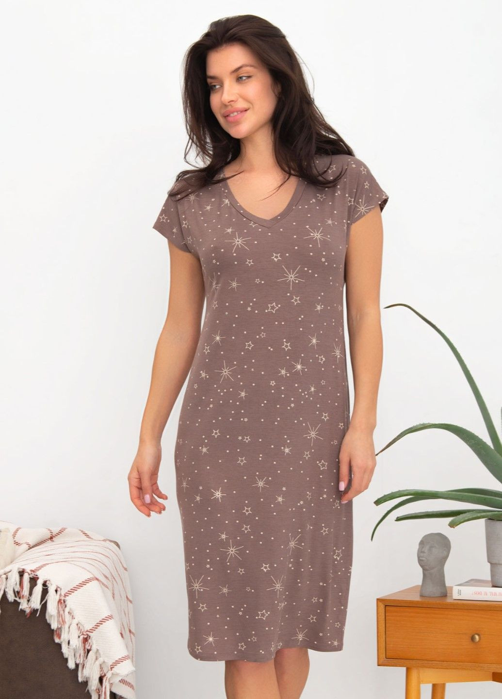 Женская ночная рубашка Roksana 1335 (301835793)