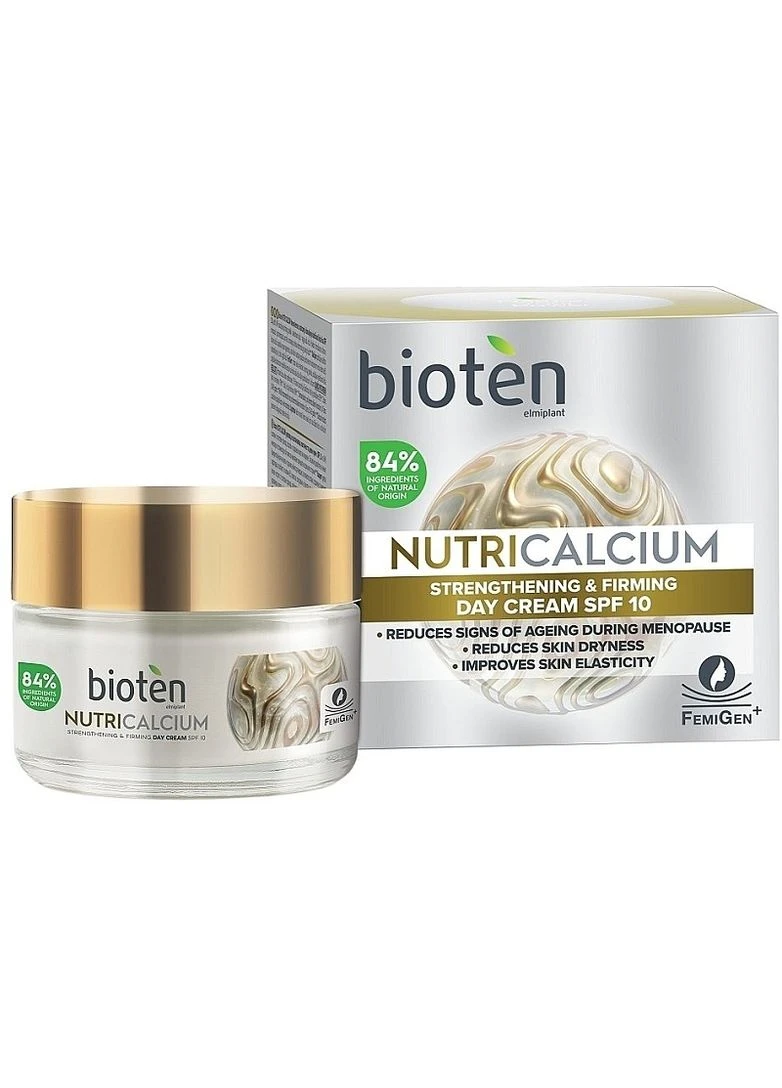Bioten Денний крем для обличчя Nutri Calcium Strengthening & Firming Day Cream SPF 10 50ml (2-1128961) — Крем, Греція (380144107)
