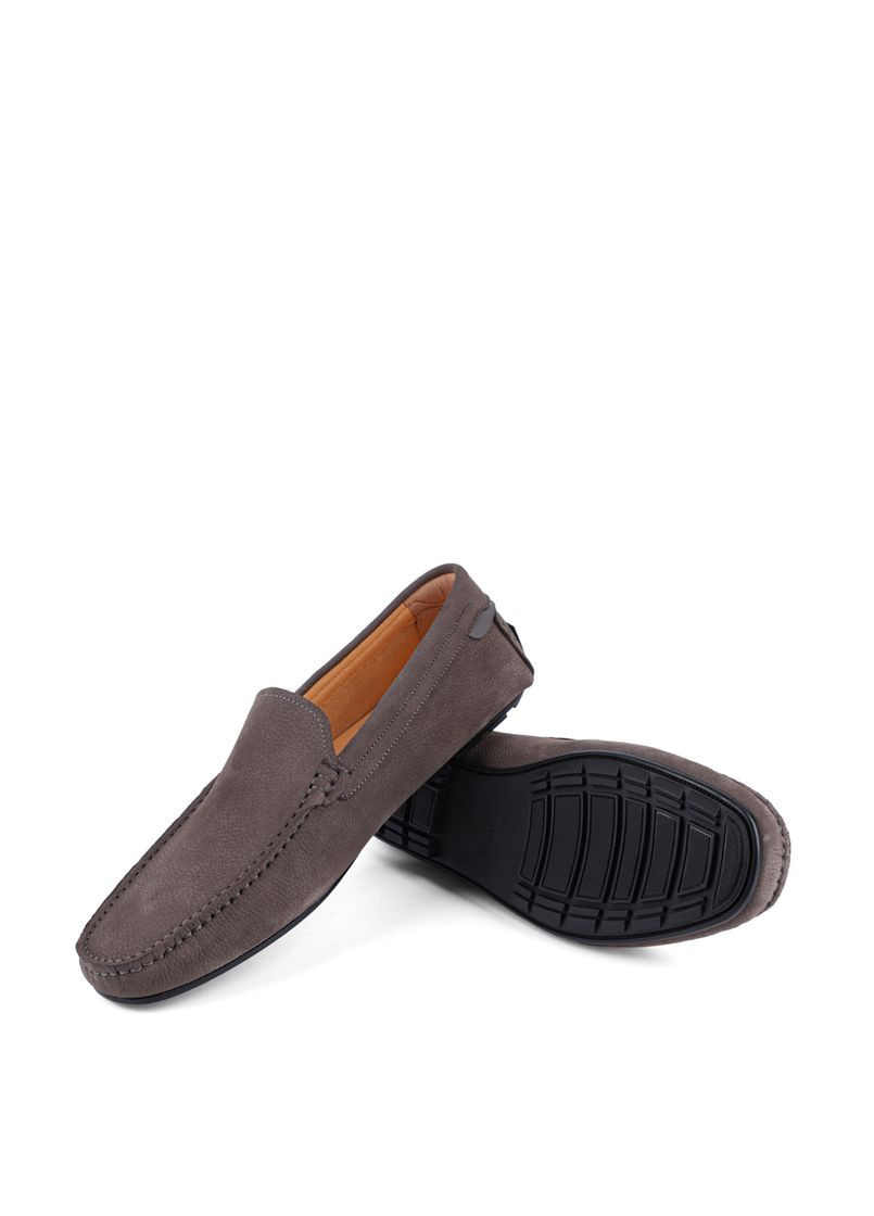 Чоловічі Мокасини 1930-302 Сірий Нубук Miguel Miratez (325609348)