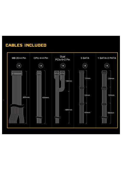 Блок живлення (CL-650G) ASRock 650W Challenger (366106230)