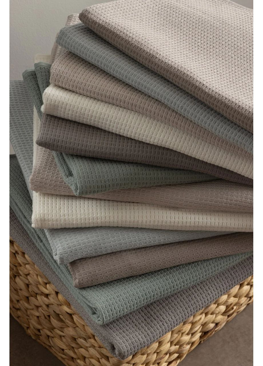 Набір вафельний Халат S-M + рушники 30х50см, 50х90см, 70х140см HYGG (370367030)