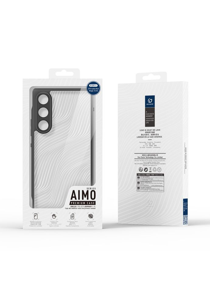 Чехол Aimo Series для ZTE Nubia RedMagic 10 Air Black Dux Ducis (369152786)
