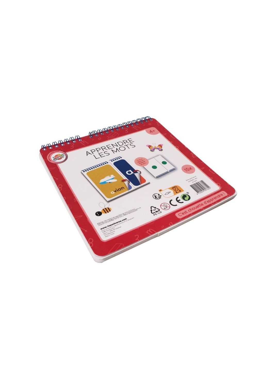 Детская книга для изучения букв на французском комбинированный Aldi (325452717)