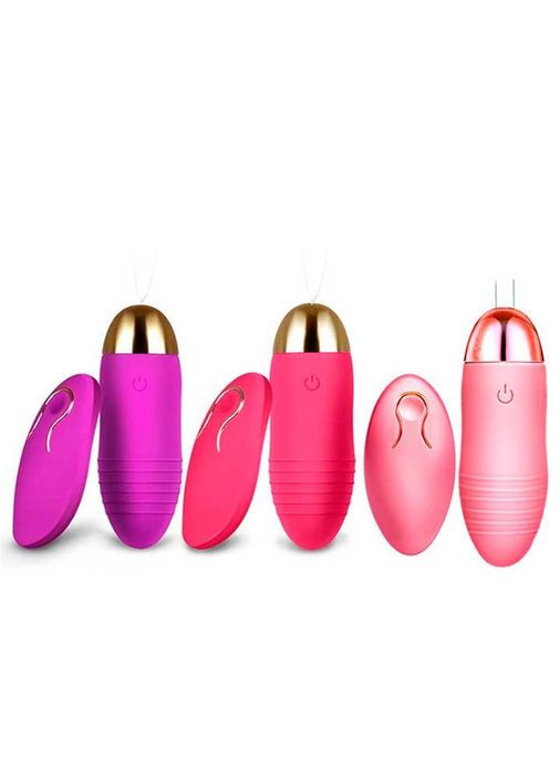 Яркое виброяйцо с Д/К USB Drive — Фиолетовое — Вибраторы No Brand (322400428)