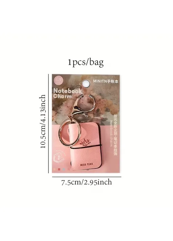 Брелок-блокнот мини «Фантом» на кольце красный No Brand (404813914)
