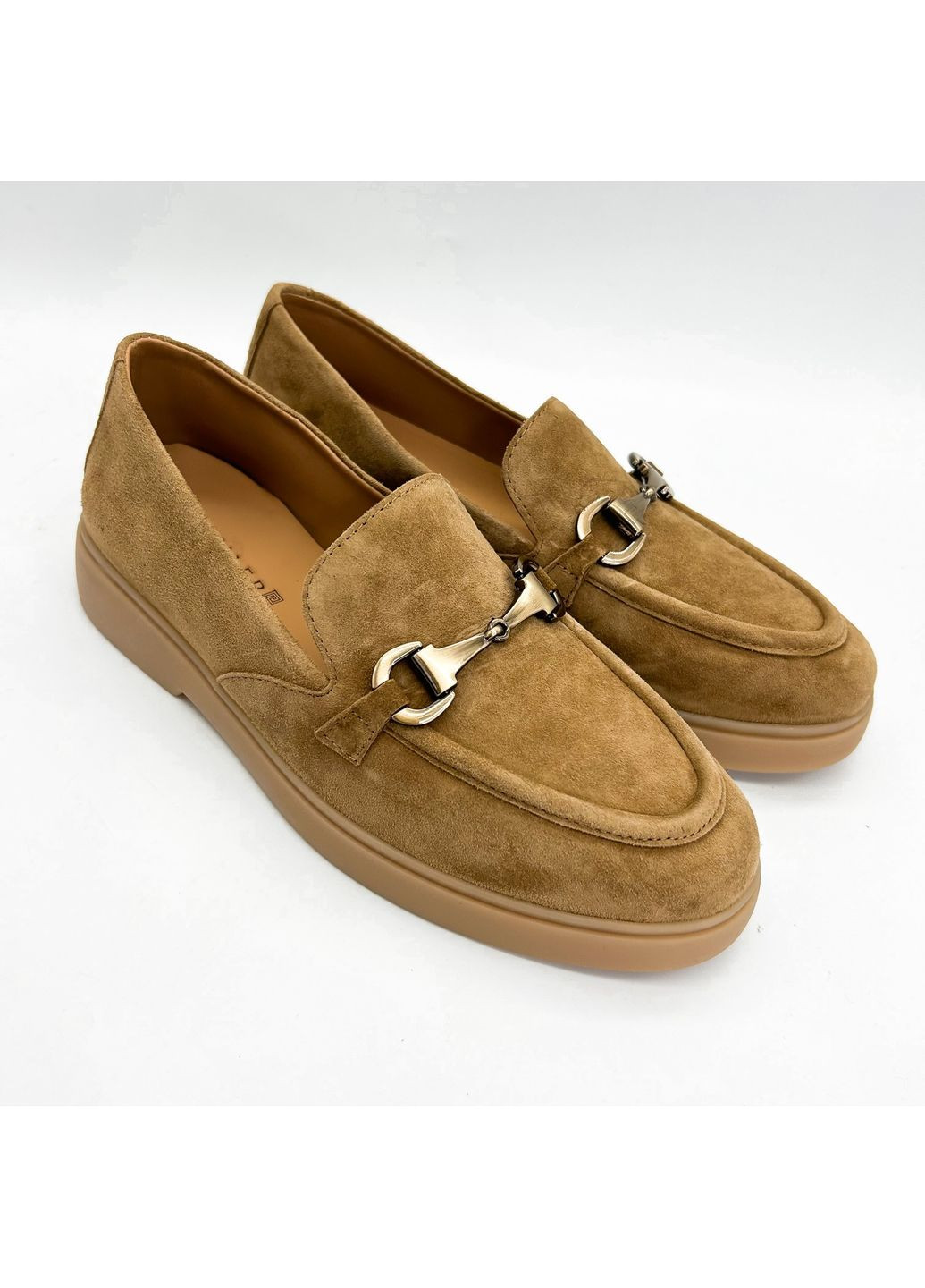 Danler Лофери (р) Замша 0-1-1-AM-23983-15-319Y світло-коричневий з, україна — (328836189)