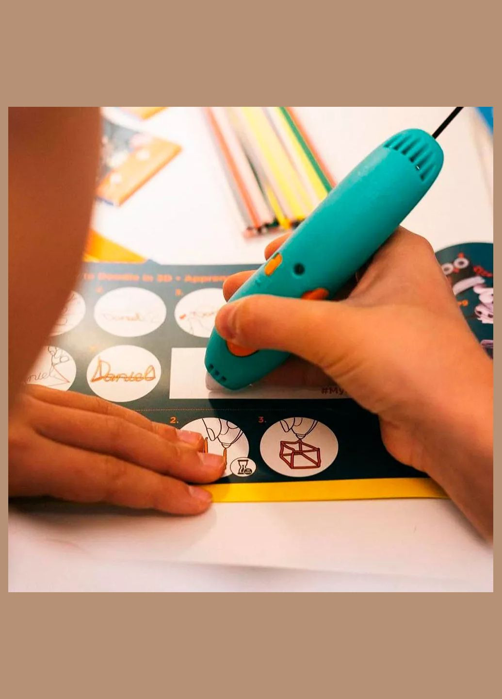 Набор стержней для 3D-ручки Микс (3DS-ECO-MIX4-75) 3Doodler Start (326806136)