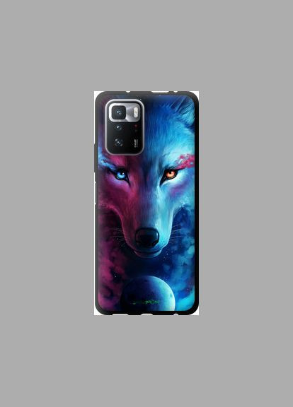 Чехол на Xiaomi Redmi Note 10 Pro 5G Арт-волк "3999b-3333-2448" Endorphone (369720895)