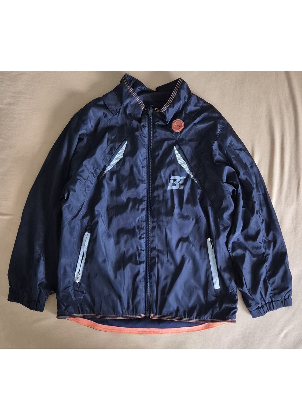 Синяя демисезонная ветровка Born 26522