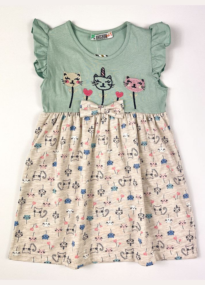Бирюзовое платье для девочки Paty Kids (293245776)