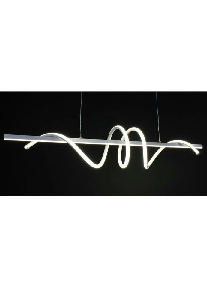 Люстра светодиодная подвесная LED светильник для квартиры на потолок лэд 27357 Белый 30-110х20х100 см. Sunnysky (324396027)