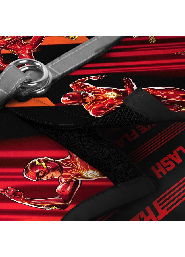 Шлея для собак м'який Clothes c QR паспортом, малюнок "Швидкість Флеша", S2, 46-50 см, С 43-45 см WAUDOG (349225888)