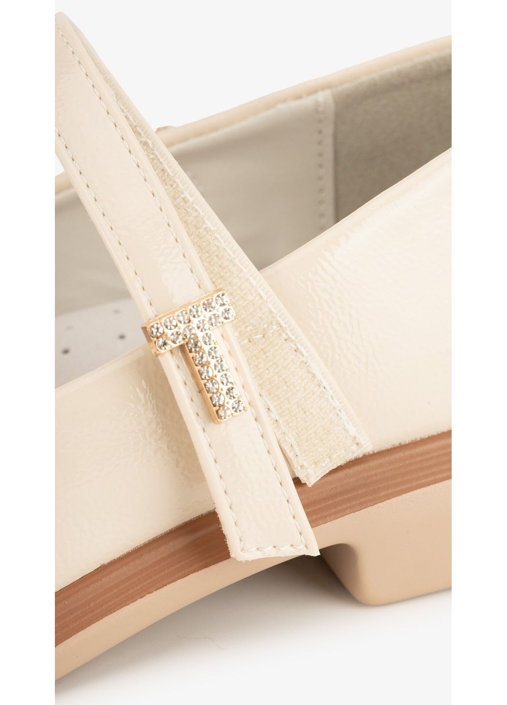 Туфли для девочки 2025-23 Бежевый shop (2000999234347) Stepln (354047970)