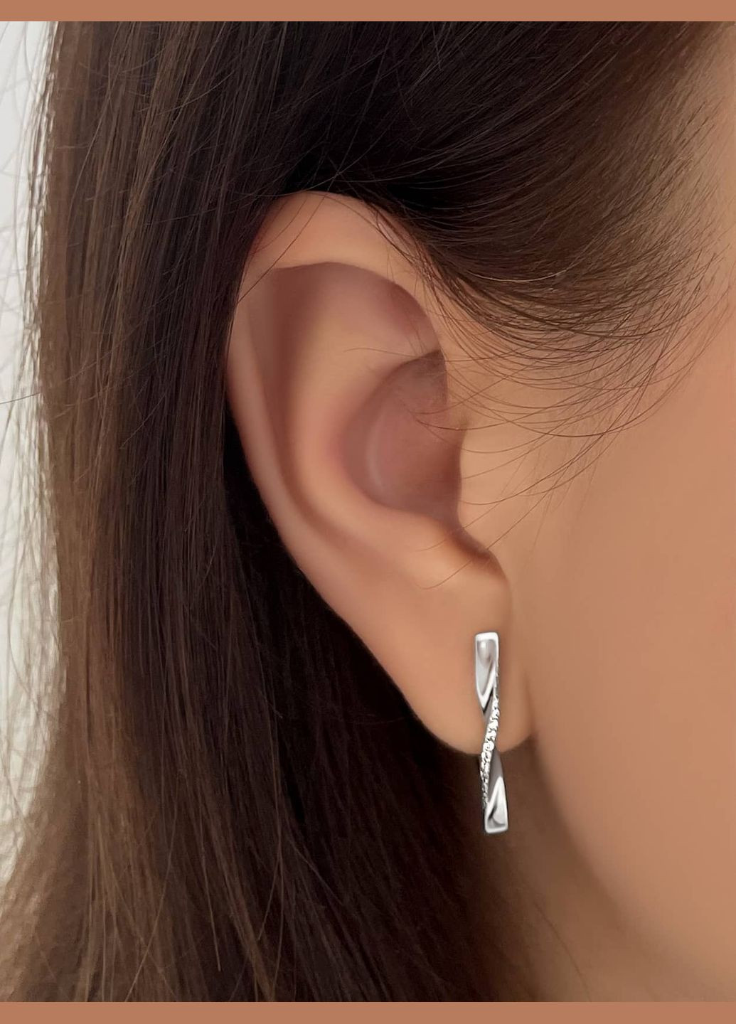 Серебряные серьги (4962) IRIJ (331016881)