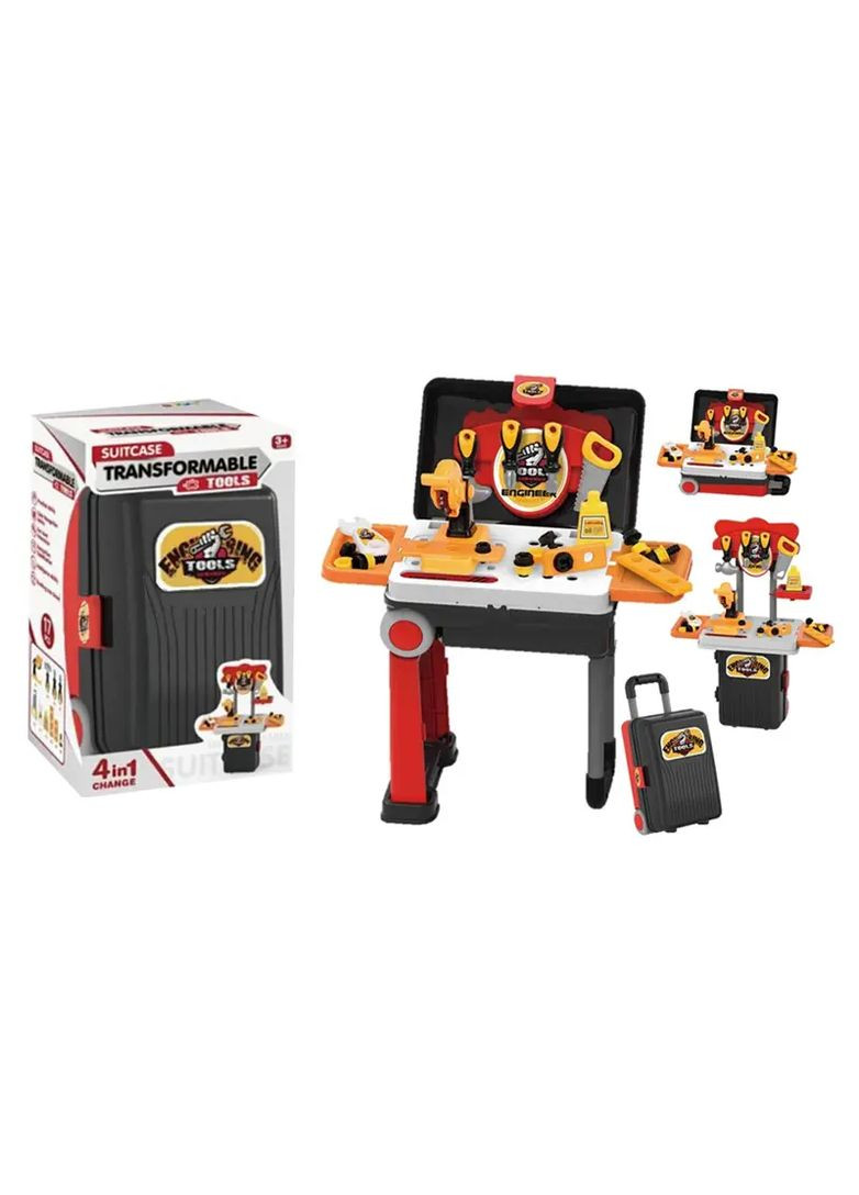 Набір інструментів зі столиком для майстерні CK04B в асортименті арт. CK04B YG Toys Хло6285 (370652331)