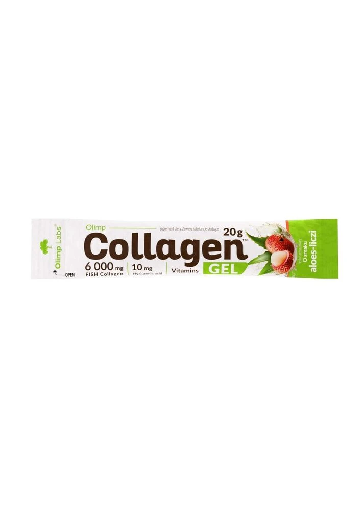 Риб’ячий колаген Collagen 6000 Gel, 20 грам - Алое-лічі Olimp Sport Nutrition (400527682)