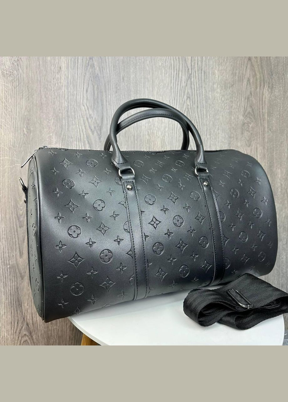 Міська Чоловіча сумка велика та містка для ручної поклажі Чорний No Brand (301212139)