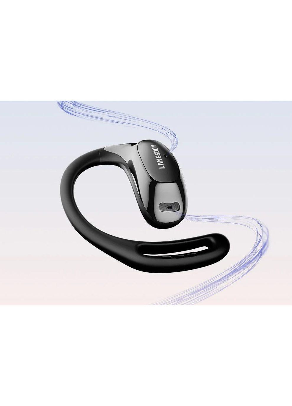 Спортивні кісткові Bluetooth 5.4 навушники TE-10 Pro з шумоподавленням та кістковою провідністю Langsdom (349824321)