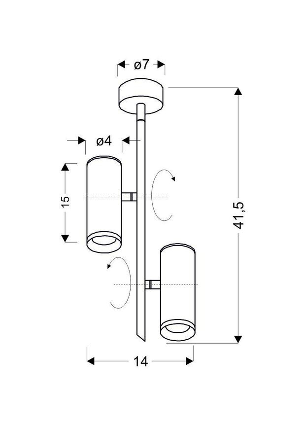 Люстра TUBA (32-76267) Candellux (361313439)