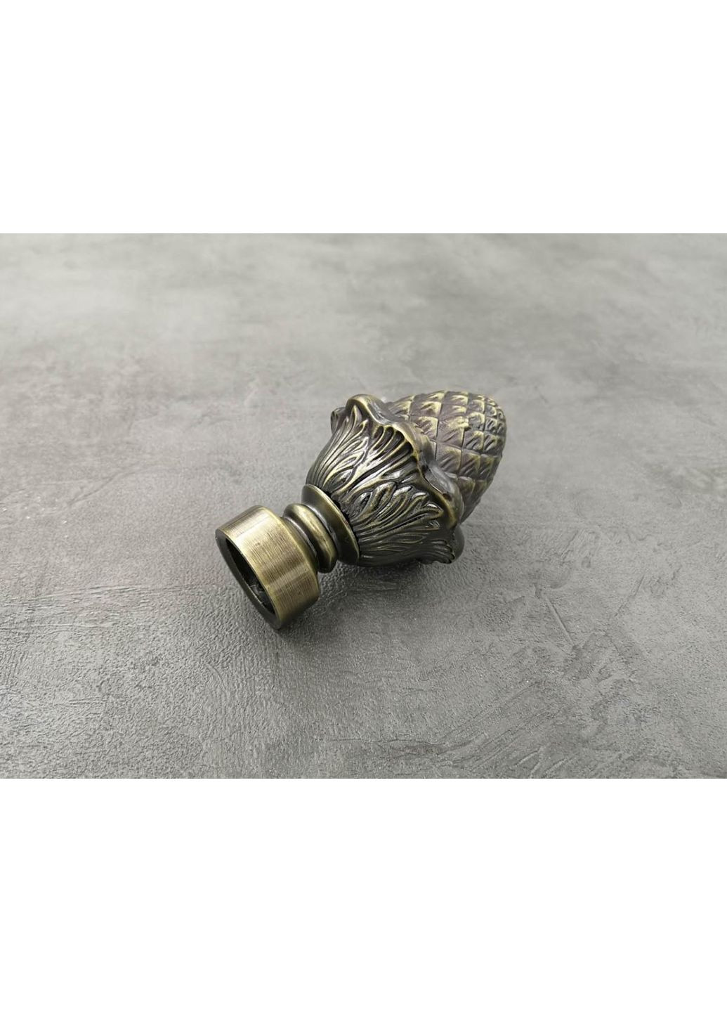 Карниз Шишка гладкая штанга двойной ретро 25/19 мм 320 см Антик Quadrum (352778290)