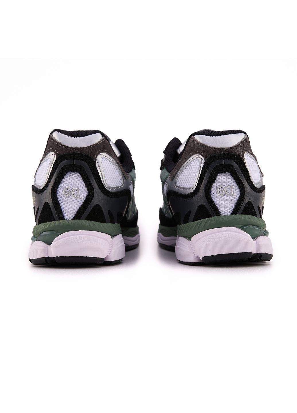 КРОСІВКИ ЖІНОЧІ ASICS GEL-NYC WHITE BLACK IVY АСІКС ГЕЛЬ НЮК No Brand чорні демісезони (368888076)