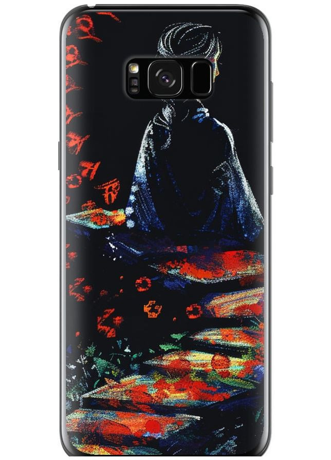 Силиконовый чехол 'Мечтательная девушка' для Endorphone Samsung Galaxy S8 Plus (285111255)