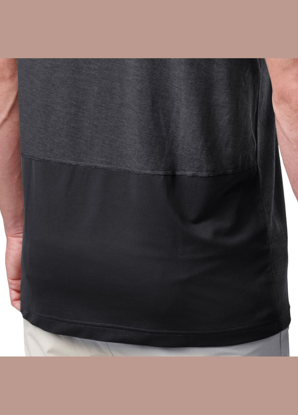 Футболка тактична потовідвідна PT-R Charge Short Sleeve Top 2.0 Black Heather 5.11 Tactical (315822287)