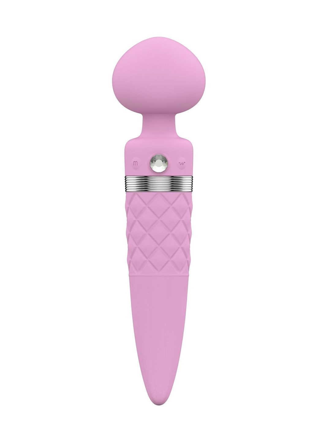 Вибромассажер 2в1 - Sultry Pink, классический массажер и вибратор с ротацией, подогрев Pillow Talk (335389185)