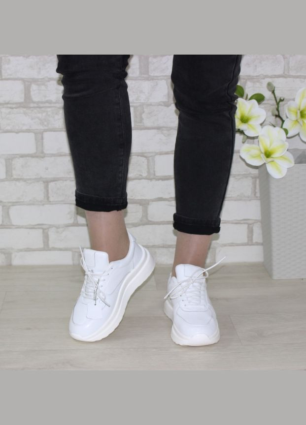 Женские кроссовки Fashion белые (318553443)