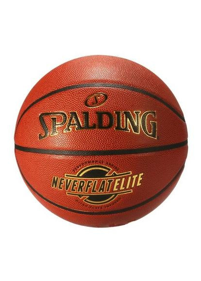Универсальный Баскетбольный Мяч NeverFlat Elite(6573ZP) 7 Spalding (315635123)