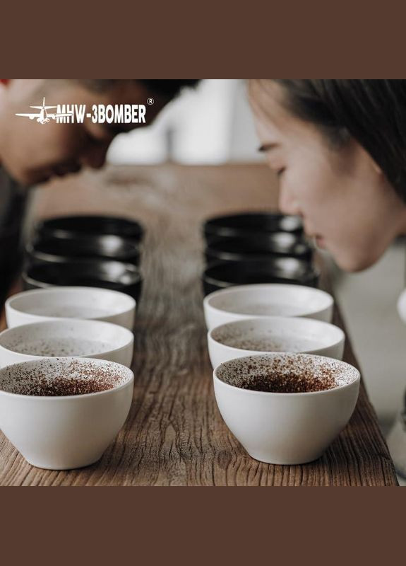 Чаша для капінгу кави 200 мл MHW-3BOMBER Coffee Cupping Bowl Біла (R-MB5453W-VS) No Brand (303933893)