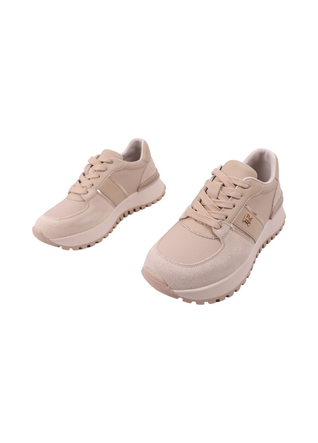 Кросівки жіночі бежеві натуральна шкіра Gifanni 338-25DK бежеві (322983028)