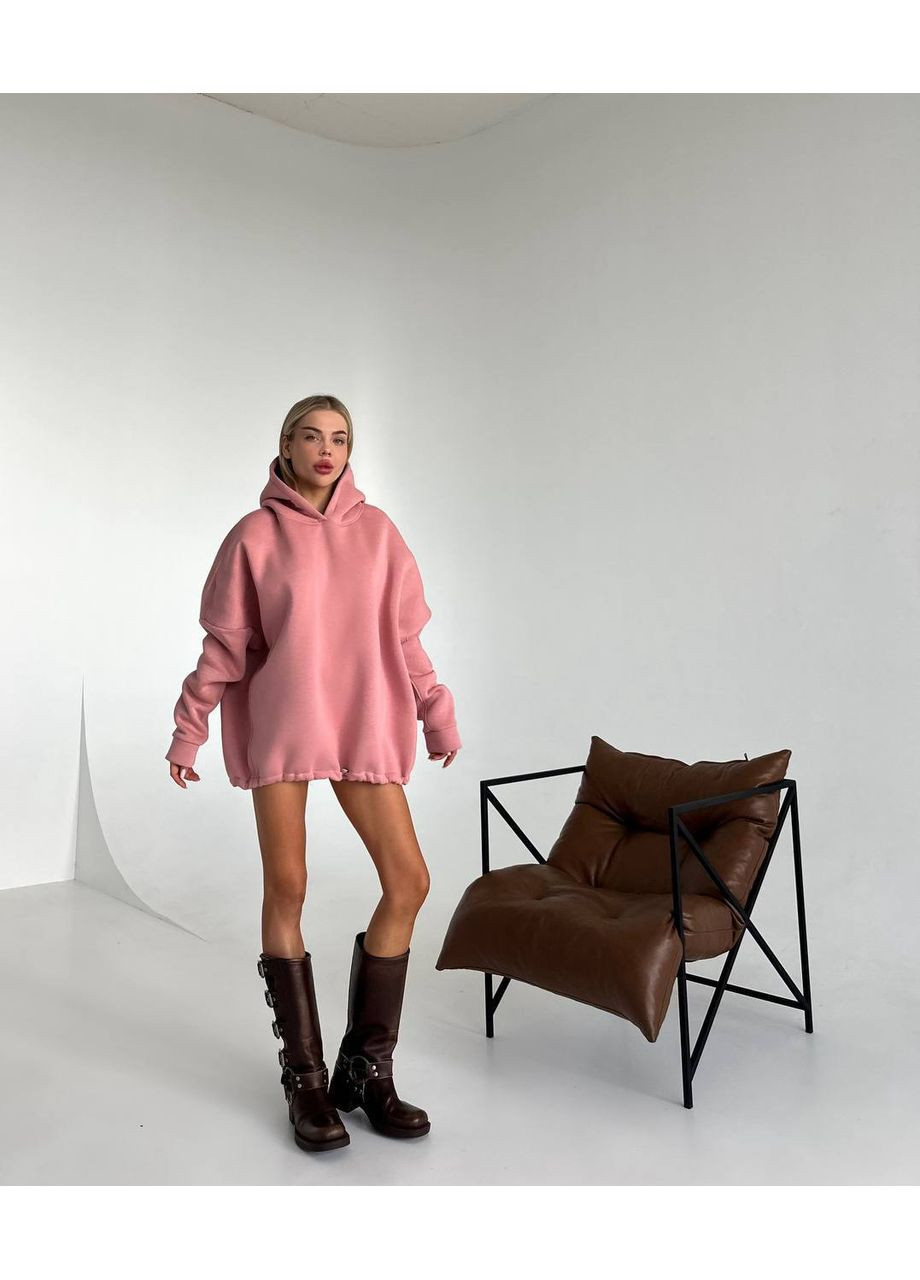 Новинка! Тепле худі з подвійним капюшоном | Розмірна сітка в описі DK/DL Мода без кордонів (357741063)