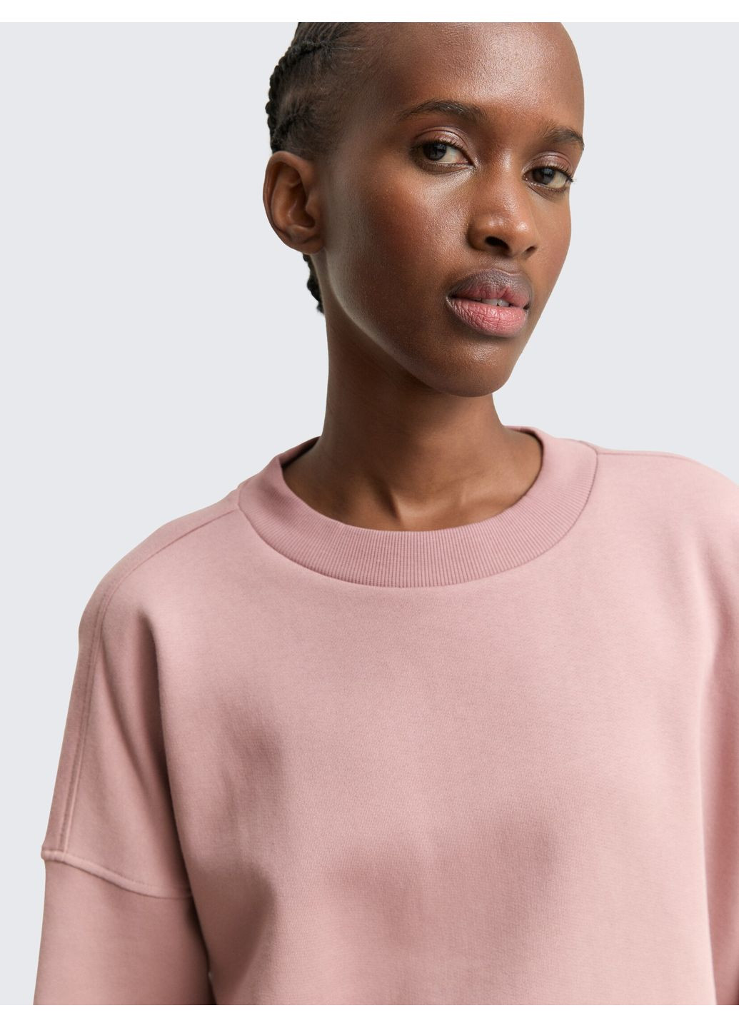 Рожевий світшот Tom Tailor однотонний (366385465)