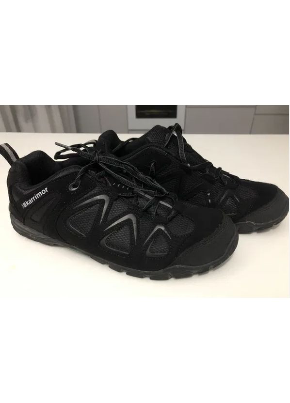 Черные кроссовки galaxy shoes black 10(44) Karrimor