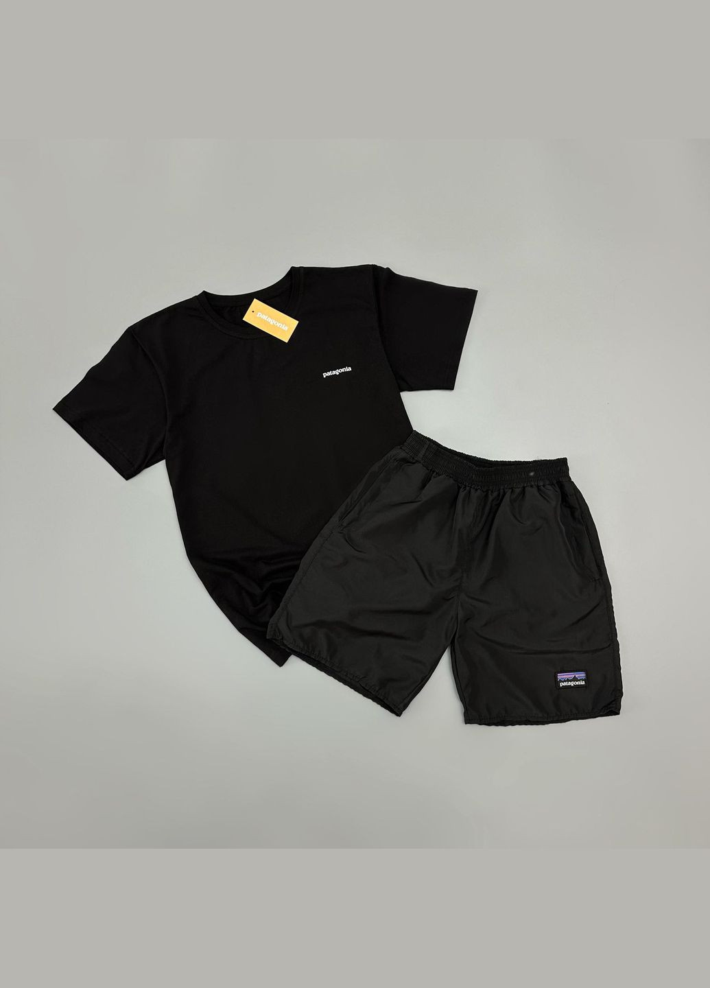 Чоловічий літній костюм Patagonia чорний No Brand (340271513)