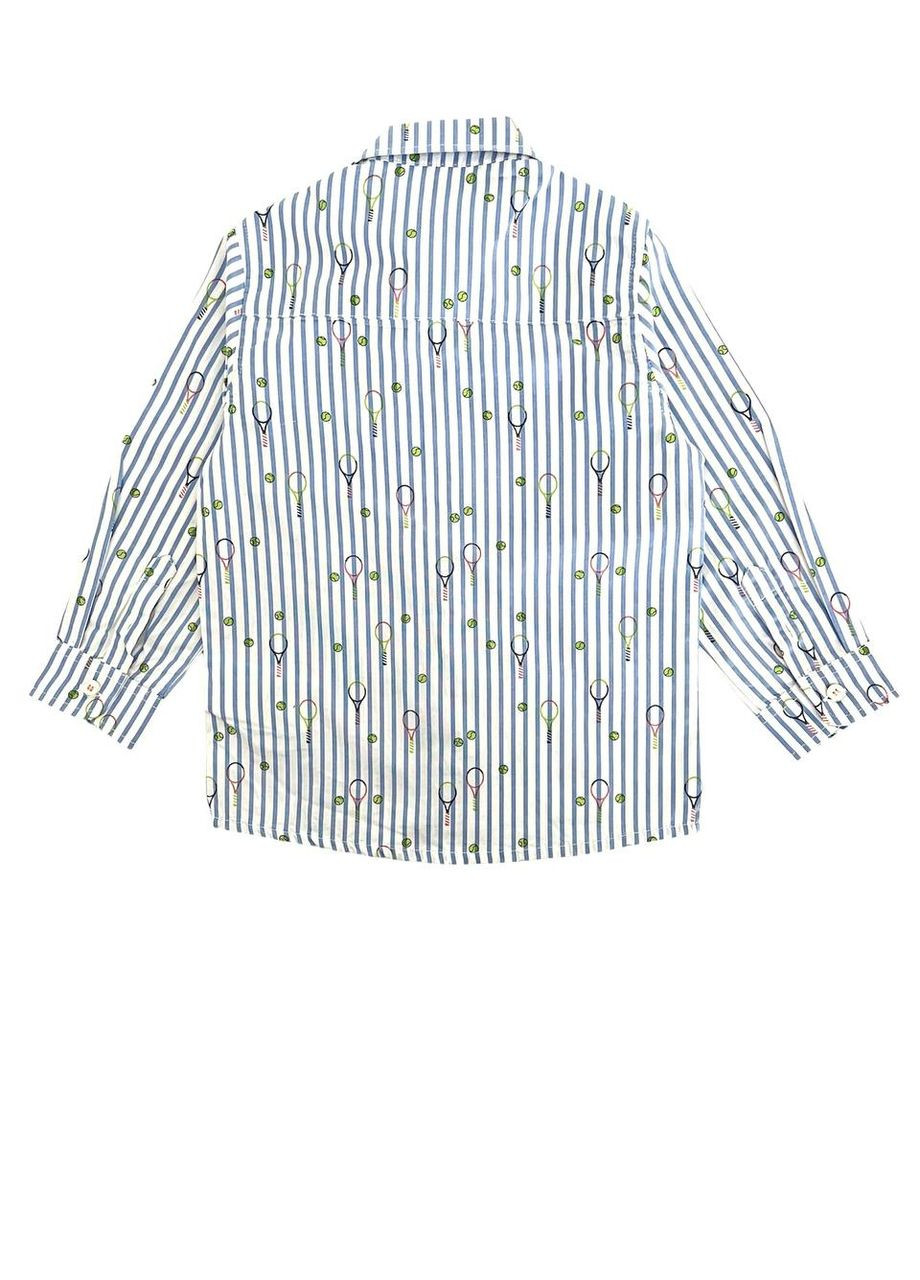 Голубой рубашка Mayoral